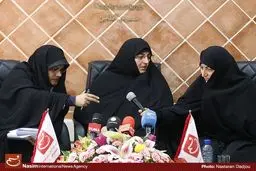 نشست خبری بانوان ائتلاف اصولگرایان تهران در 