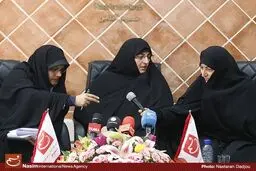 نشست خبری بانوان ائتلاف اصولگرایان تهران در 