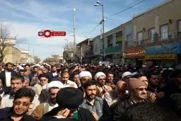 مراسم تشییع پیکر چهار شهید مدافع حرم در حرم حضرت معصومه(س) در قم