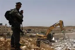 گسترش تخریب منازل فلسطینیان در کرانه باختری