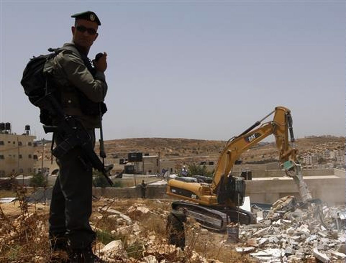 گسترش تخریب منازل فلسطینیان در کرانه باختری