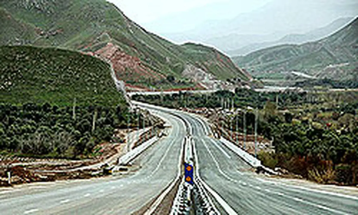 آزادراه تهران-شمال بسته شد