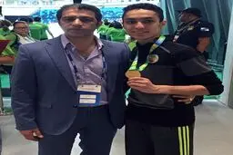 هادی‌پور مدال طلای المپیک آزمایشی را کسب کرد