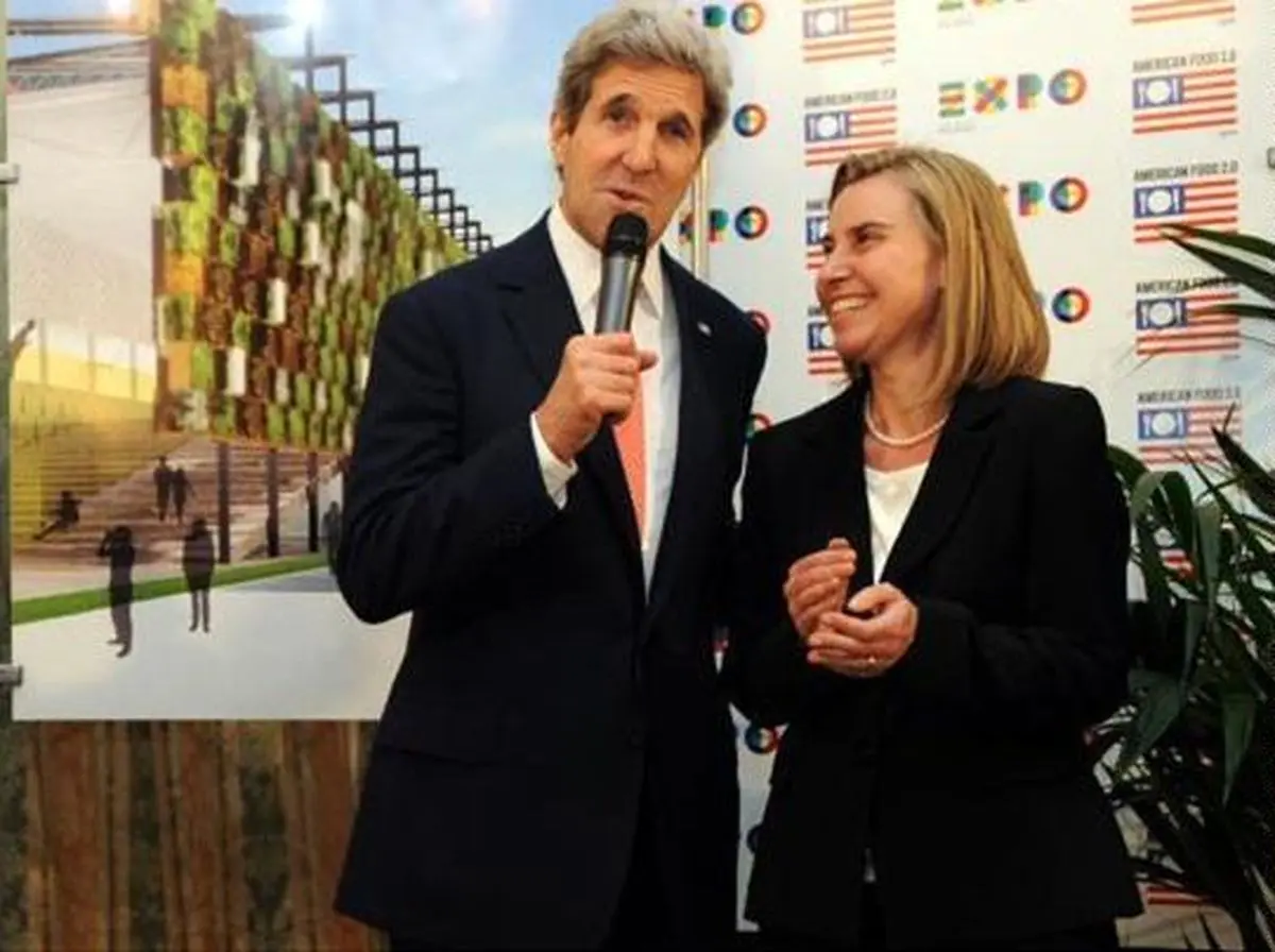 گفتگوی تلفنی جان کری و موگرینی درباره سوریه