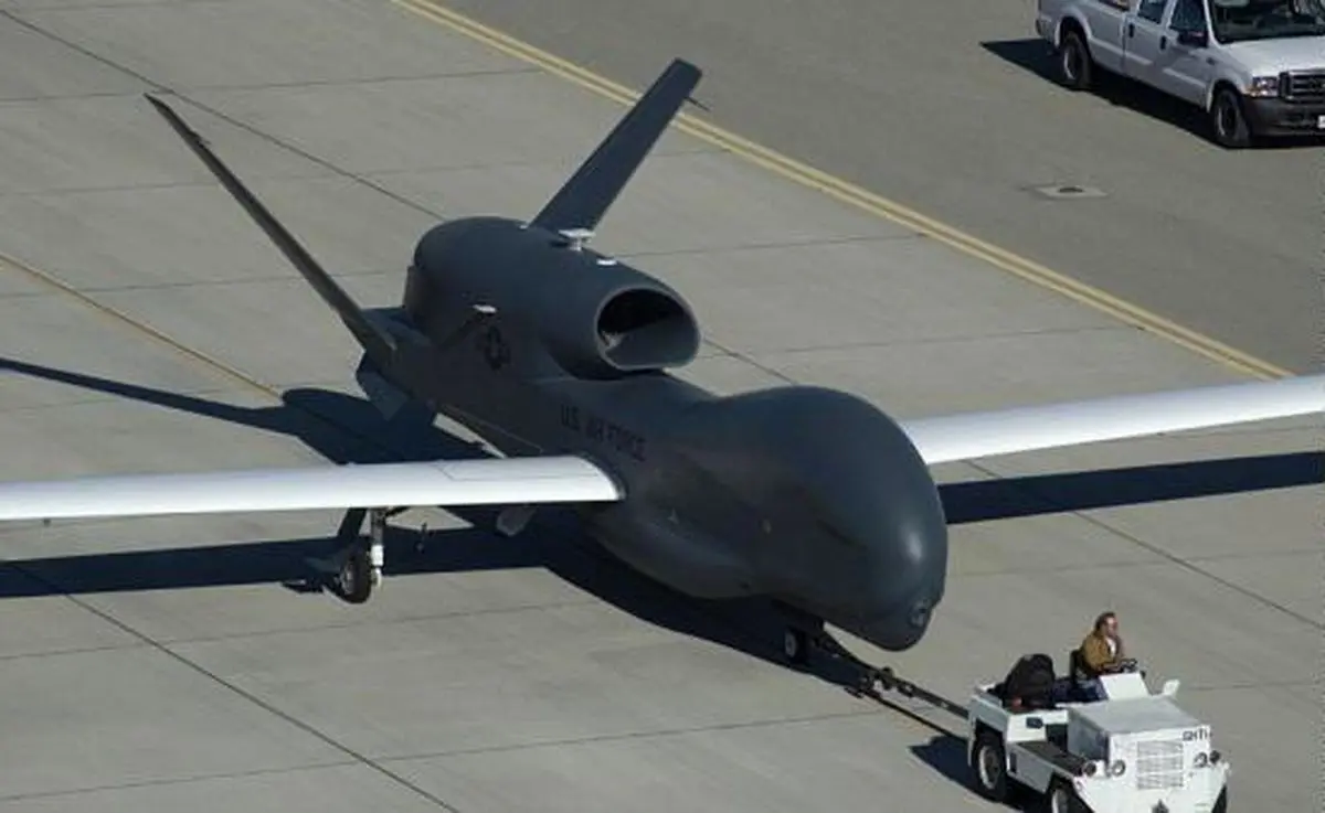 سقوط هواپیمای بدون سرنشین آمریکا در قندهار