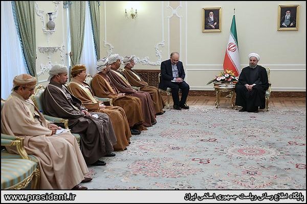 روابط ایران و عمان صمیمانه و راهبردی است