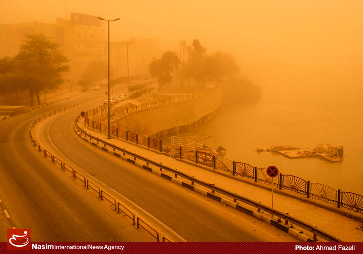 گرد و غبار باز هم مدارس ۶ شهرستان خوزستان را تعطیل کرد
