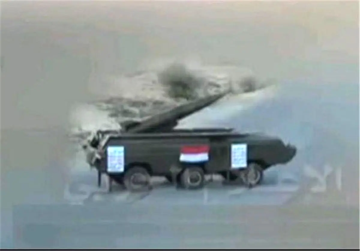 اصابت موشک بالستیک "قاهر۱" به پایگاه مزدوران سعودی در "الجوف"