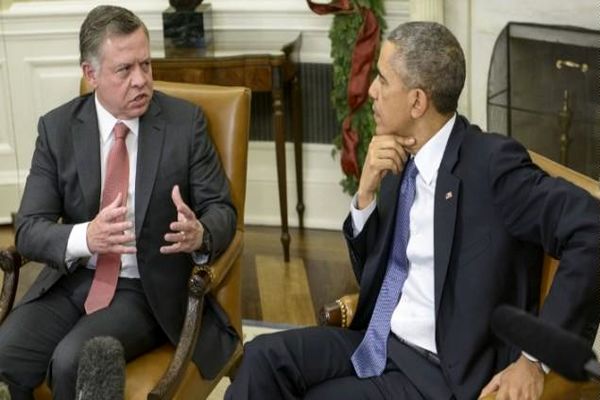 پادشاه اردن برای رایزنی درباره پناهجویان سوری امروز با اوباما در کاخ سفید دیدار می‌کند