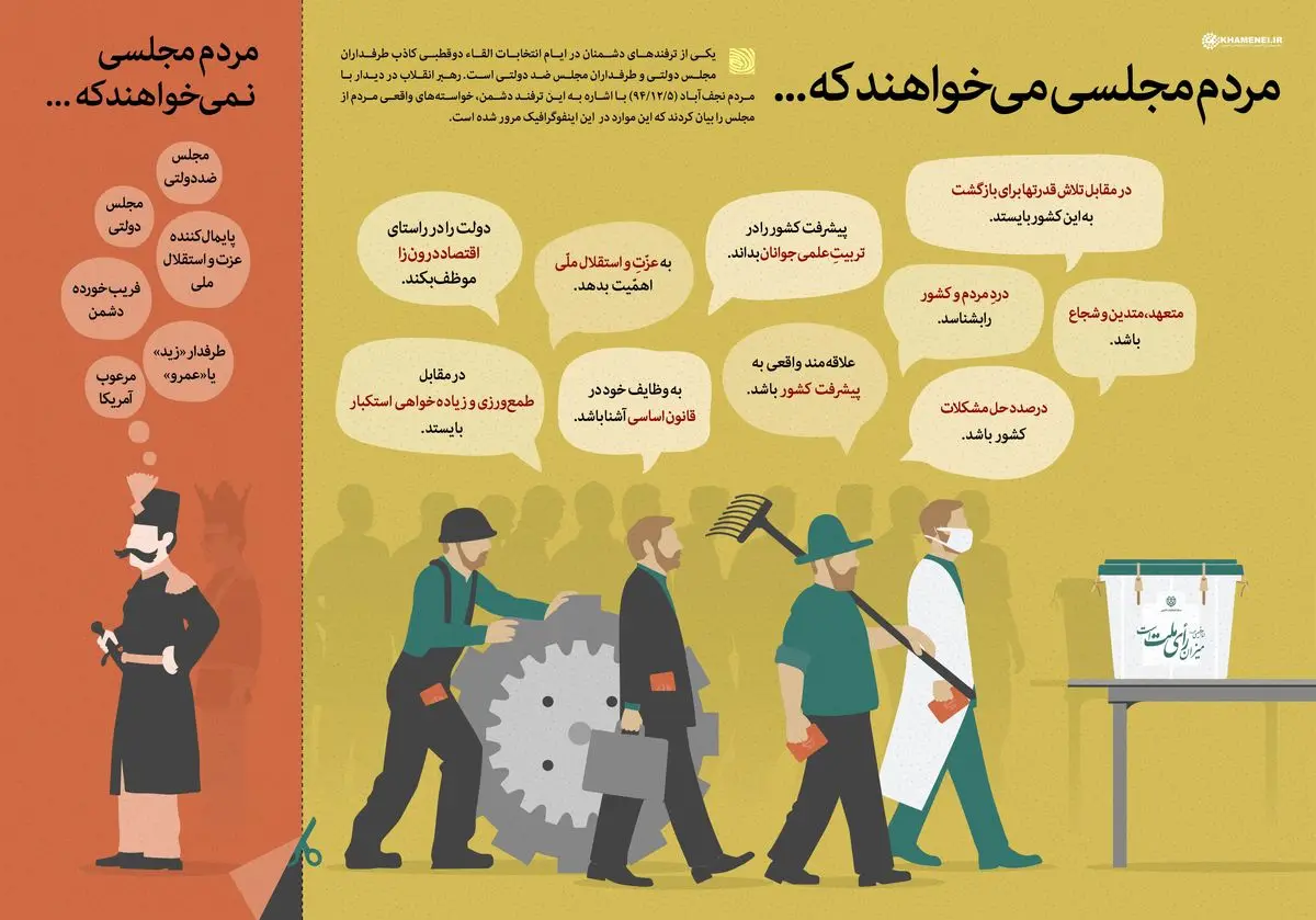 مجلسی که مردم می خواهند