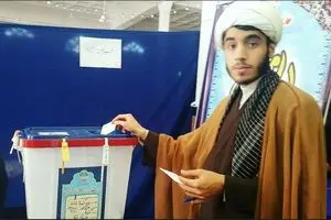 حضور مردمی پای صندوق های رای