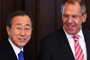 لاوروف و بان کی‌مون دوشنبه در ژنو دیدار می‌کنند