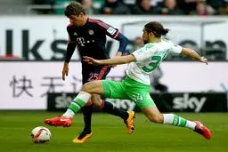 پیروزی بایرن در زمین وولفسبورگ