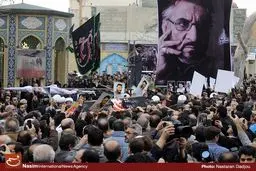 سلحشور با بدرقه هزاران نفر همنشین شهدای گمنام شد