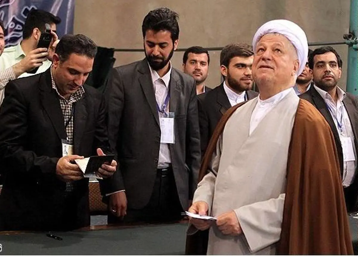 توئیت هاشمی رفسنجانی بعد از اعلام نتایج خبرگان