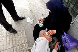 جمع آوری شبانه ۱۰۸ متکدی در تهران طی سال ۹۴