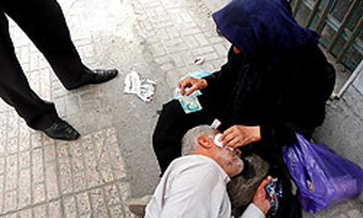 جمع آوری شبانه ۱۰۸ متکدی در تهران طی سال ۹۴