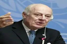 دی‌میستورا: تروریست‌ها آتش‌بس‌ سوریه را تهدید می‌کنند