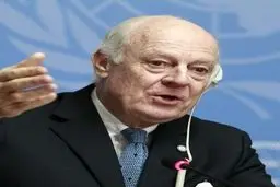 دی‌میستورا: تروریست‌ها آتش‌بس‌ سوریه را تهدید می‌کنند