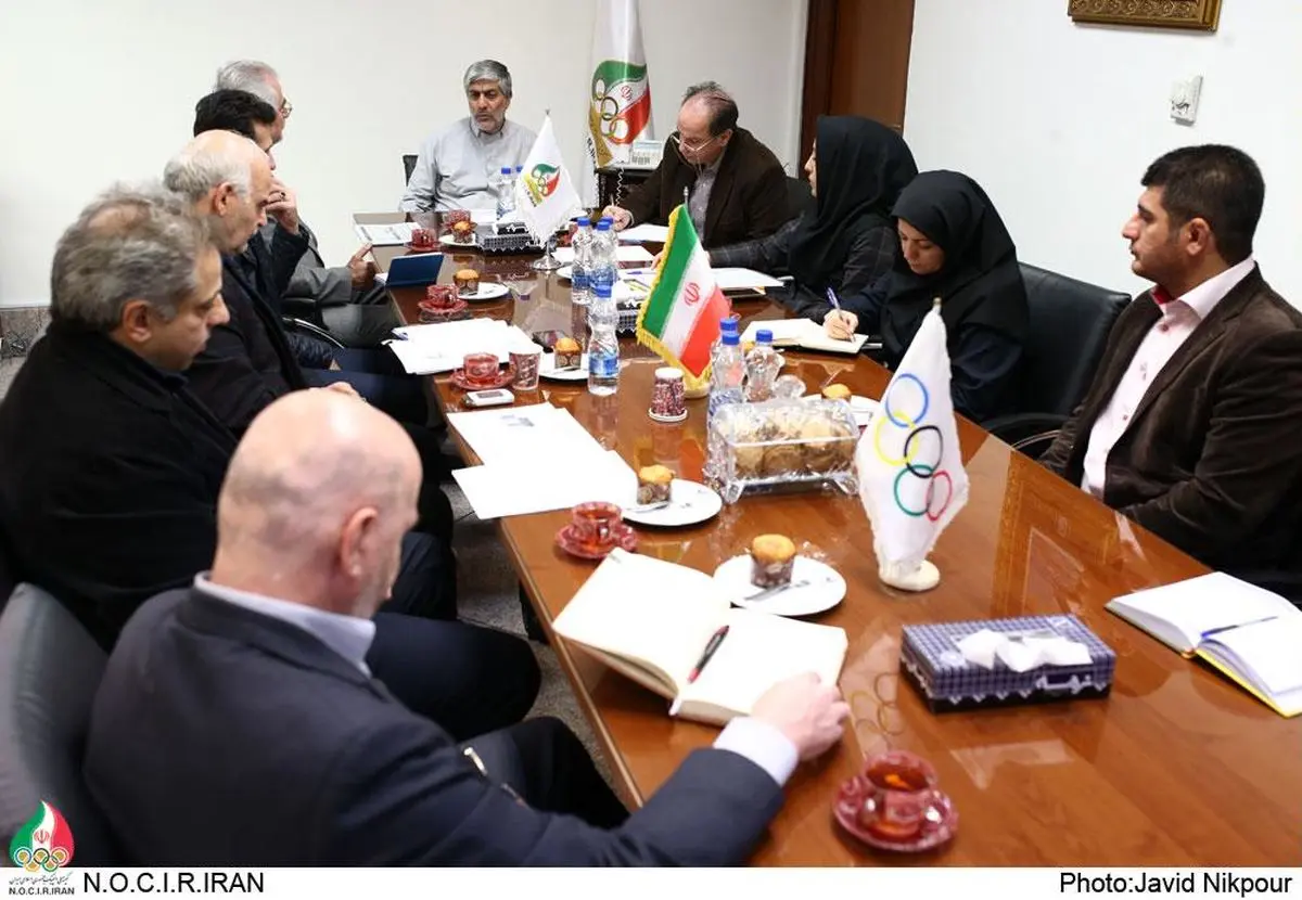نشست مسئولان کمیته ملی المپیک و فدراسیون جودو برگزار شد