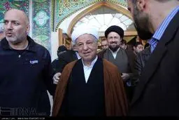 هاشمی رفسنجانی با امام جمعه گرگان دیدار کرد