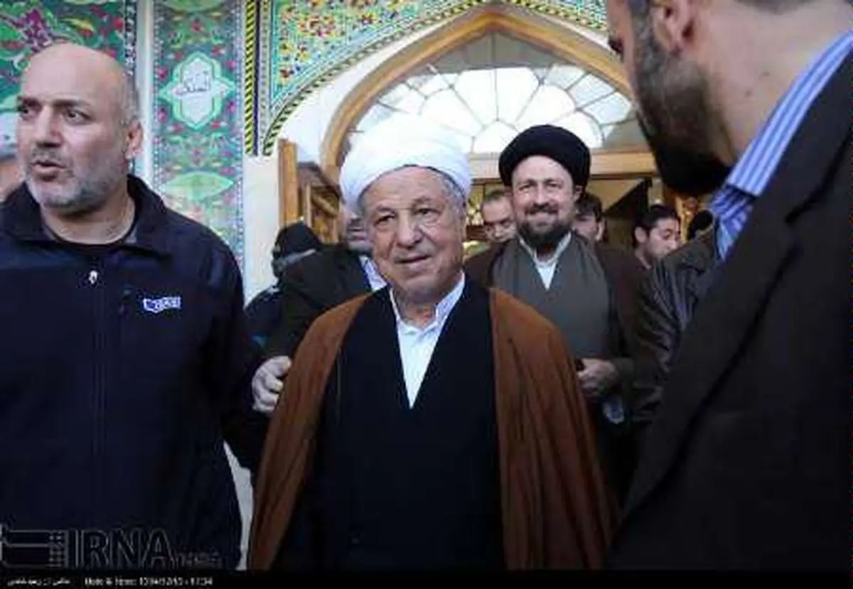 هاشمی رفسنجانی با امام جمعه گرگان دیدار کرد