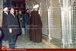 آیت‌الله واعظ طبسی رواق توحیدخانه، پشت سر امام رضا (ع) به خاک سپرده می‌شود