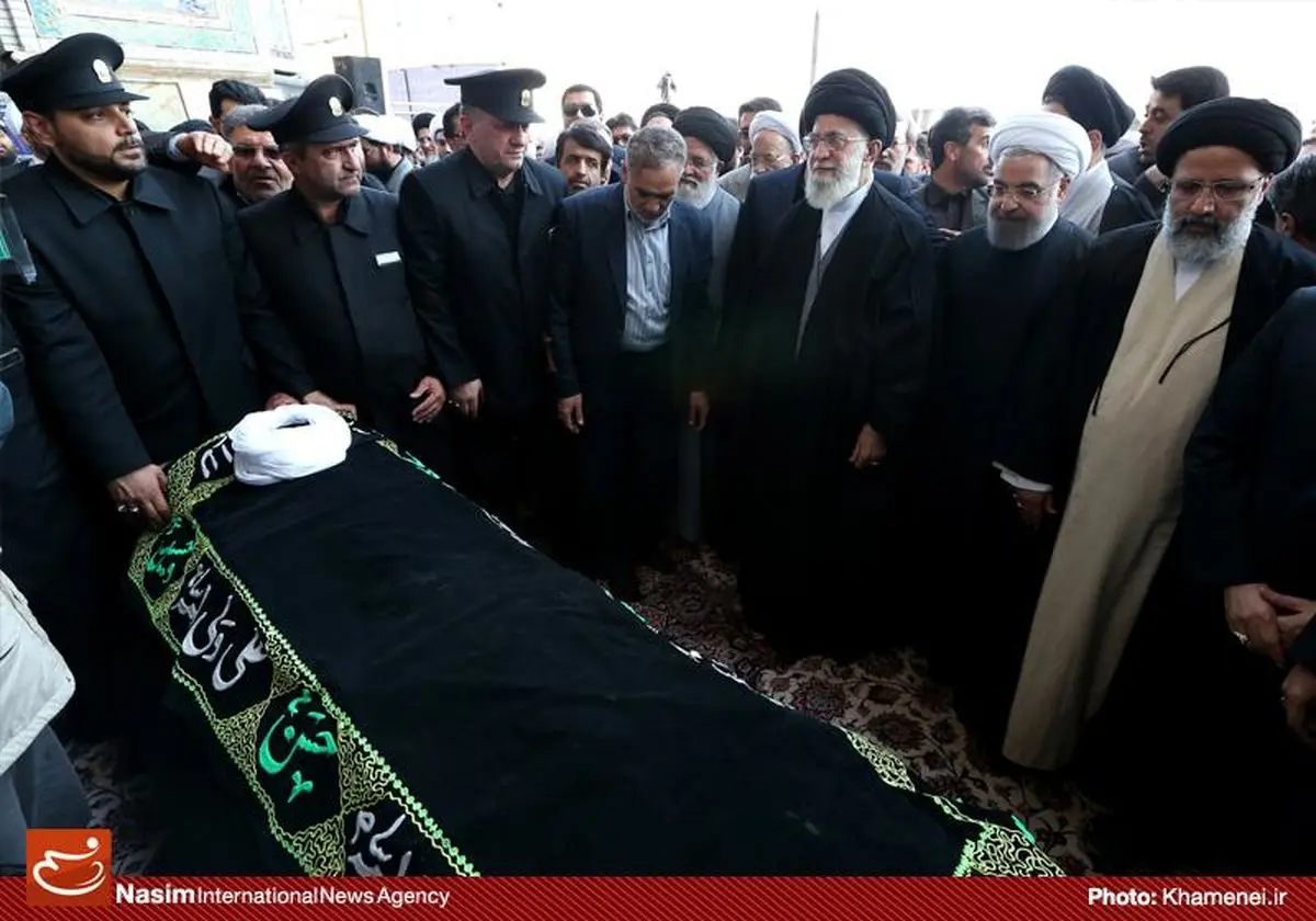 وداع با تولیت آستان قدس رضوی با حضور رهبر انقلاب