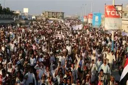 تظاهرات هزاران یمنی علیه ادامه تجاوز‌ات عربستان سعودی