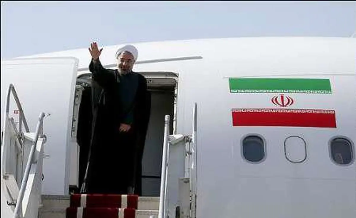 روحانی برای شرکت در مراسم تشییع پیکر آیت‌الله واعظ طبسی عازم مشهد شد