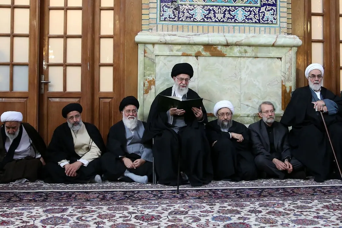 مراسم ترحیم آیت‌الله واعظ طبسی برگزار شد + تصاویر