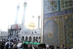 پیکر آیت‌الله برقعی در قم تشییع شد