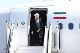 رئیس‌جمهور وارد استان یزد شد