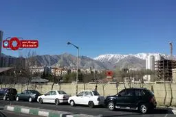 تصویری از کوه های شمال تهران