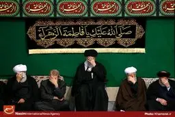 اولین شب عزاداری ایام فاطمیه در حسینیه امام خمینی(ره)