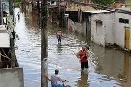 سیل و رانش زمین در برزیل نوزده قربانی گرفت