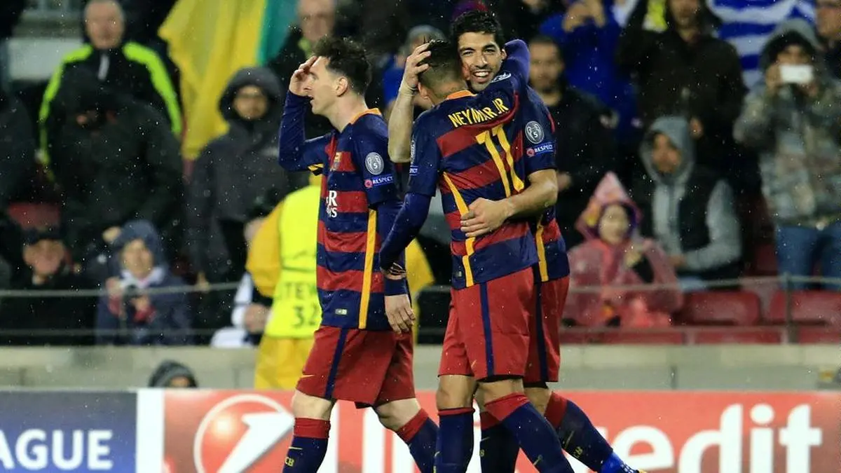 صعود راحت بارسلونا با درخشش MSN