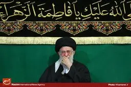چهارمین شب عزاداری ایام فاطمیه در حسینیه امام خمینی(ره)