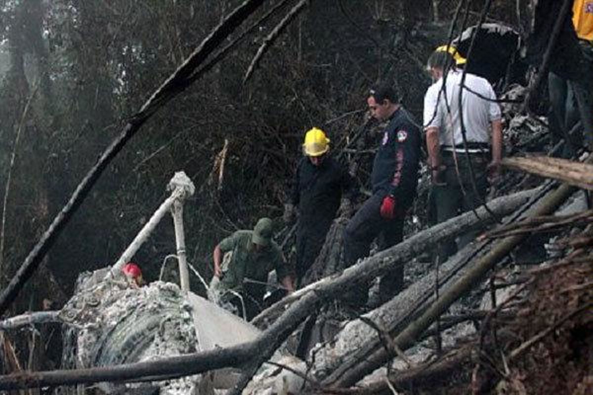 چهار پلیس کلمبیایی بر اثر سانحه هوایی کشته شدند