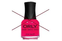 لاک وارداتی orly غیر مجاز شناخته شد