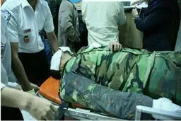 مصدومیت مامور ناجا بر اثر پرتاب نارنجک دست‌ساز