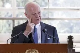 دی‌میستورا: معارضان سوری نقطه نظرات خود درباره مرحله انتقالی را بیان کردند