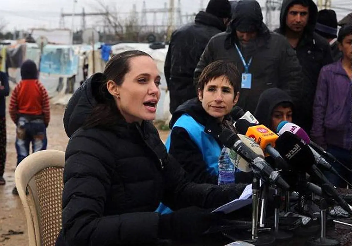 انتقاد "آنجلینا جولی" از سازمان ملل در حل بحران سوریه