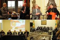 دیدارهای فشرده خرازی با مقامات سیاسی و مذهبی لبنان