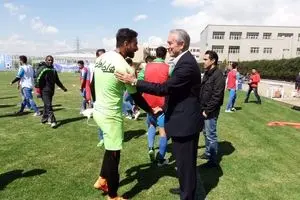 تمرین تیم ملی در حضور کفاشیان برگزار شد