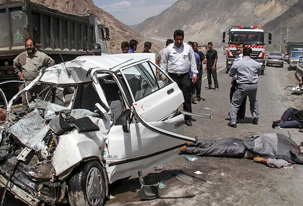 استان‌های "فارس"، "گلستان" و "مرکزی" رکورددار بیشترین تصادفات