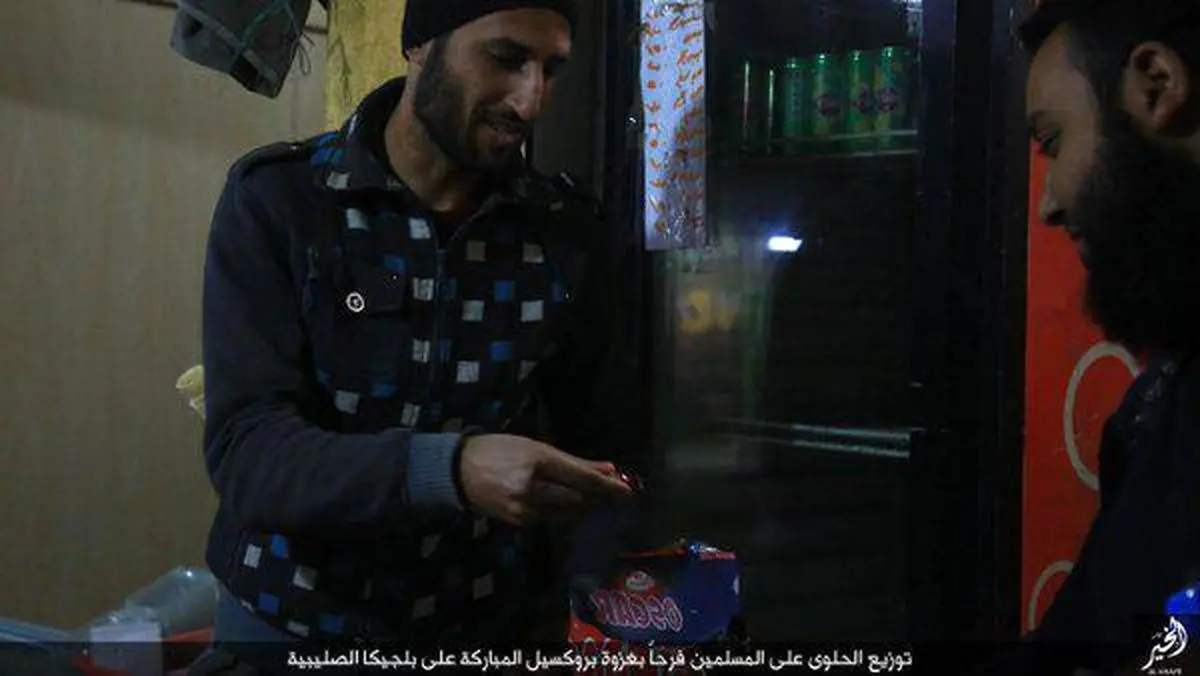 داعش موفقیت خود در حملات بروکسل را جشن گرفت! +تصاویر