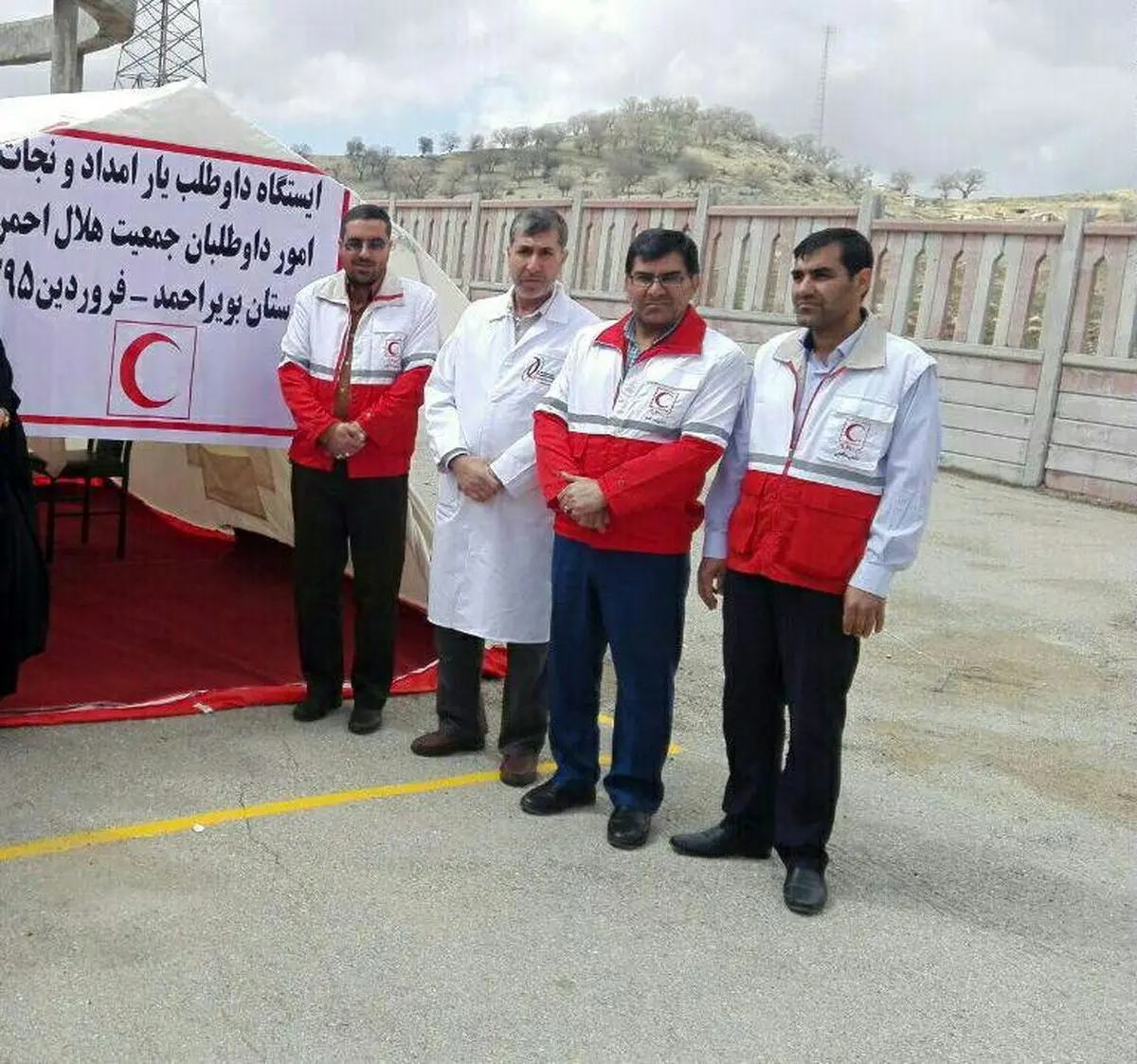 حضور کاروان سلامت هلال‌احمر در کهگیلویه و بویراحمد