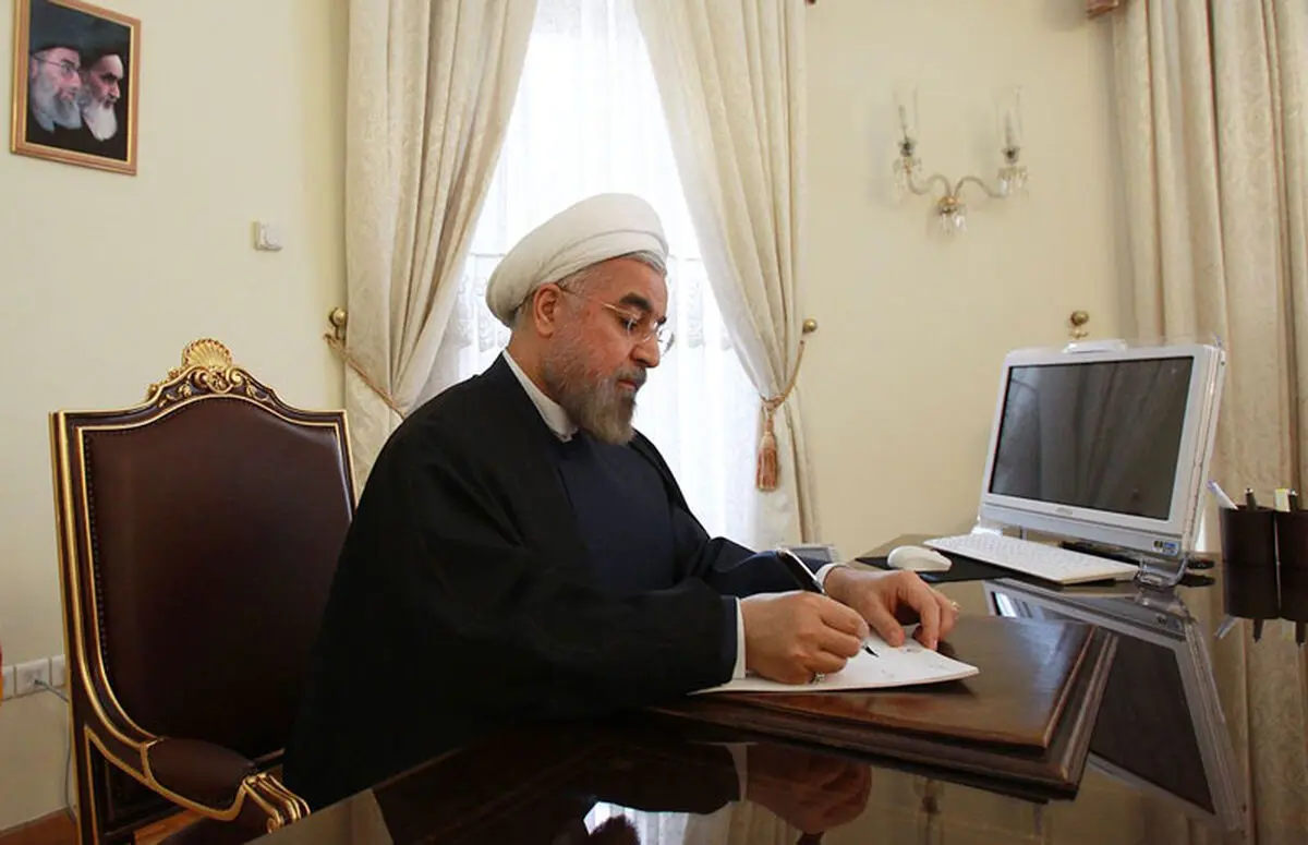 روحانی در پیامی روز  ملی پاکستان را تبریک گفت