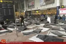 فرانس ۲۴: هویت سه نفر از عاملان انفجارهای انتحاری بروکسل شناسایی شد
